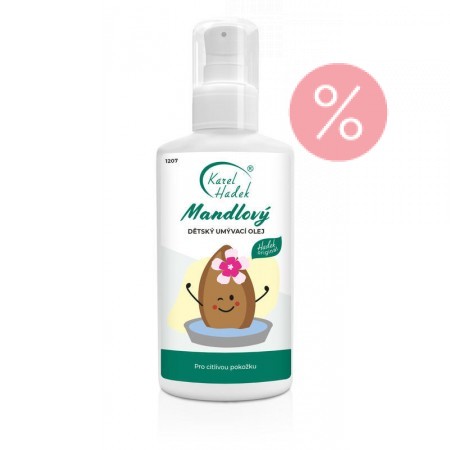 Mandeļu mazgāšanās eļļa bērniem 100ml